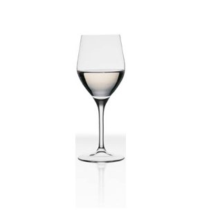 Calice Bordeaux Bianco F&D. Collezione Primeur. Capacita' 25 cl; altezza 19 cm; diametro 7,5 cm.