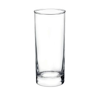 Bicchiere (22) Bormioli Rocco. Collezione Cortina. Capacita' 21 cl; altezza 14 cm; diametro 5,5 cm.