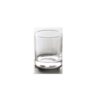 Bicchiere Dof Bormioli Rocco. Collezione Cortina. Capacita' 38 cl; altezza 9,8 cm; diametro 8,5 cm.