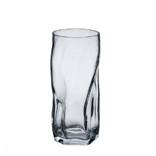 Bicchiere Cooler Bormioli Rocco. Collezione Sorgente. Capacita' 45 cl; altezza 15,2 cm; diametro 7,2 cm.