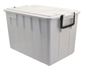 SSS Cassa food box con coperchio 60 lt. Altezza 38 cm; profondita' 38 cm; lunghezza 58 cm
