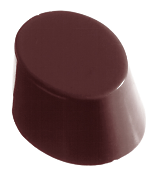 Stampo cioccolatini policarbonato. Dimensioni 17.5x27.5 cm. Dimensioni interne 3.8x2.8 cm; altezza 1.8 cm. 30 pezzi.