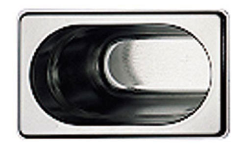 Bacinella GastroNorm Standard in acciaio inox GN 1/9 Dimensioni 176x110x65 mm; capacita' 0.6 lt.