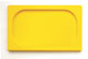 Coperchio in polipropilene. GastroNorm 1/2. Dimensioni 320x265 mm. Colore giallo.