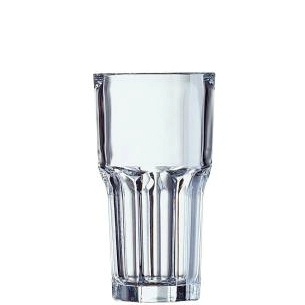 Bicchiere Arcoroc. Collezione Granity Temperato. Capacita' 46 cl; altezza 16 cm; diametro 8,5 cm.