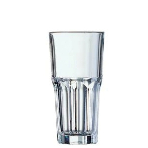 Bicchiere Arcoroc. Collezione Granity Temperato. Capacita' 20 cl; altezza 12,8 cm; diametro 6,2 cm.