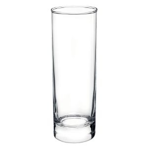 Bicchiere (32) Bormioli Rocco. Collezione Cortina. Capacita' 30,5 cl; altezza 16,5 cm; diametro 5,8 cm.