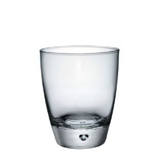 Bicchiere Bormioli Rocco. Collezione Luna. Capacita' 34 cl; altezza 13,7 cm; diametro 7,6 cm.