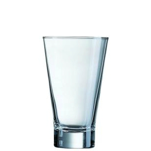 Bicchiere Arcoroc. Collezione Shetland. Capacita' 42 cl; altezza 14,6 cm; diametro 8,9 cm.