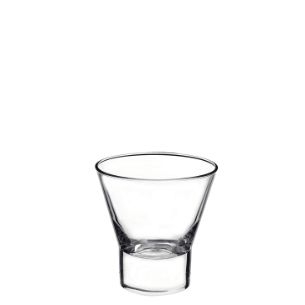 Bicchiere Bormioli Rocco. Collezione Ypsilon. Capacita' 34 cl; altezza 11,6 cm; diametro 10 cm.