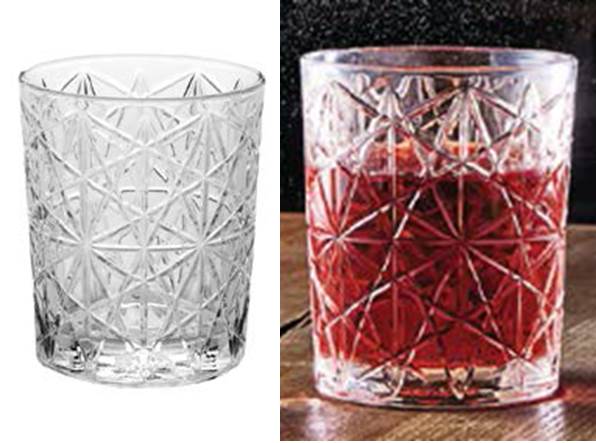 Bicchiere Dof Bormioli Rocco LOUNGE cl 40; h 10.7 cm; ? 8.9 cm.