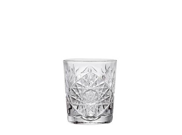 Bicchiere Old Fashion Libbey HOBSTAR cl 35.5. h 10.6 cm. ? 8.9 cm.