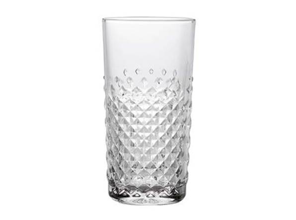 Bicchiere Long Drink Libbey CARATS cl 41.4. h 5.7 cm. ? 7.8 cm.